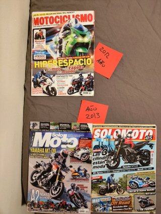 20 Revistas motociclismo /solo moto/ Moto