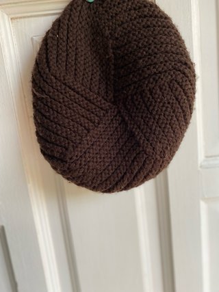 Gorro lana Adolfo Dominguez marrón