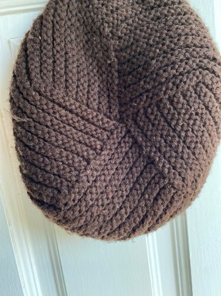 Gorro lana Adolfo Dominguez marrón