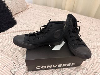 Converse All Star Negras de poco uso.