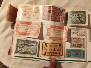 Lote Billetes Pesetas Colección Histórica