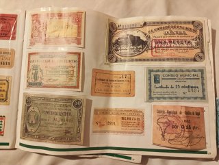 Lote Billetes Pesetas Colección Histórica