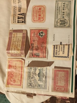 Lote Billetes Pesetas Colección Histórica