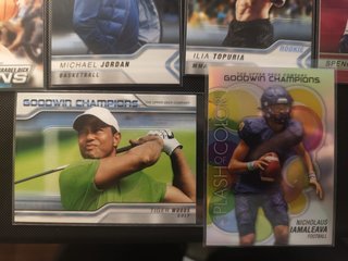 Lote 10 Cromos Upper Deck Goodwin Champions