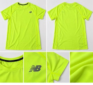 Camiseta deportiva New Balance neón