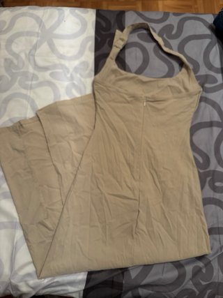 Vestido casual beige