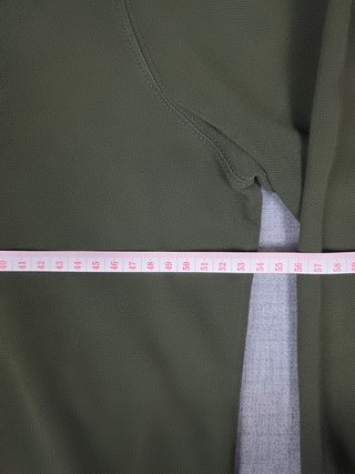 Polo Cuello Mao Massimo Dutti Verde Manga Larga