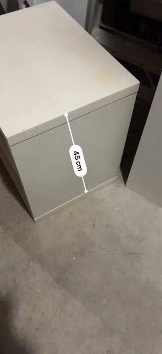 Mesa auxiliar Ikea blanca