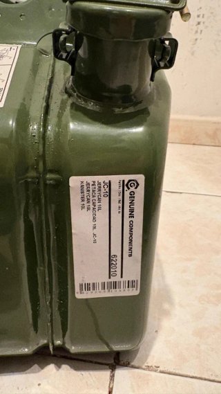 Garrafa Gasolina 10L Verde