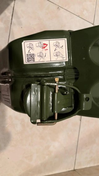 Garrafa Gasolina 10L Verde