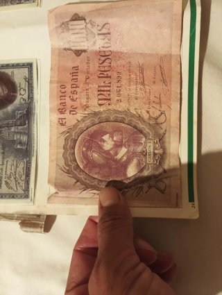 Lote Billetes Pesetas Comunidad Valenciana