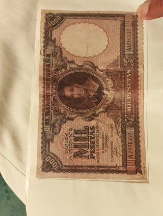 Lote Billetes Pesetas Comunidad Valenciana