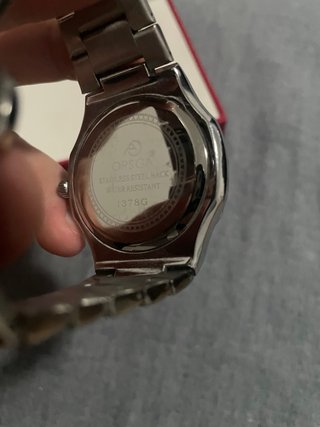 Reloj RSGA color plateado con esfera azul Tiffany
