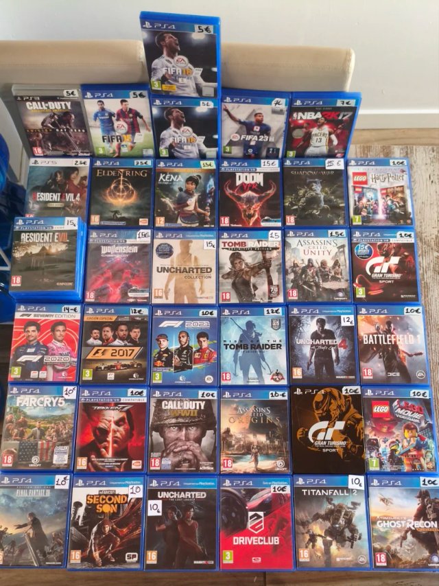 Lote Videojuegos PS4 (PlayStation 4)