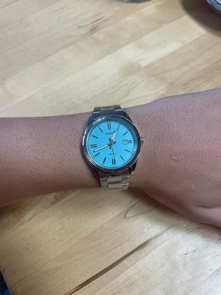 Reloj Casio Azul y Plateado