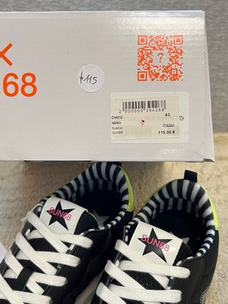 Scarpe donna Sun68 Nere Taglia 41