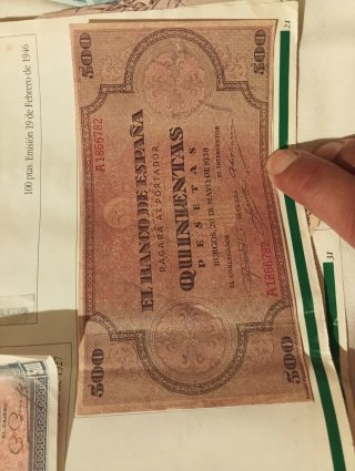 Billete 1000 Pesetas España 1946
