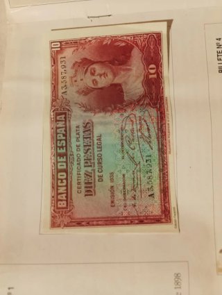 Billete 1000 Pesetas España 1946