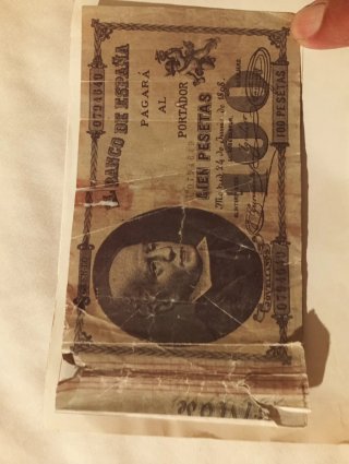 Billete 1000 Pesetas España 1946