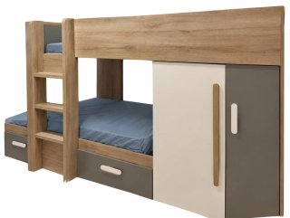Cama tren litera juvenil