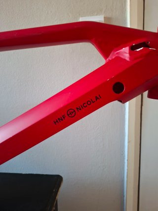 Cuadro HNF Nicolai Eléctrica Rojo