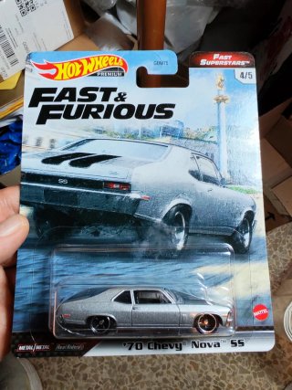 Hot Wheels Fast & Furious '70 Chevy Nova SS