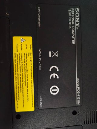 Sony Vaio i5 Portátil