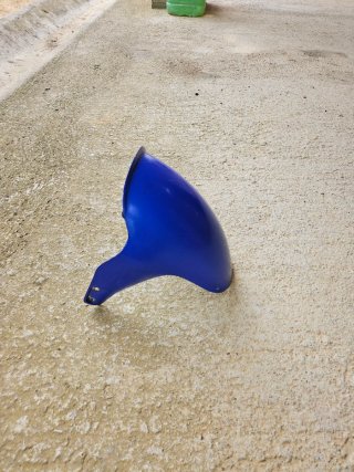 Guardabarros delantero Piaggio Azul