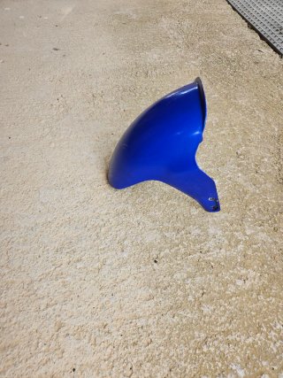 Guardabarros delantero Piaggio Azul