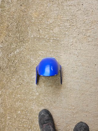 Guardabarros delantero Piaggio Azul