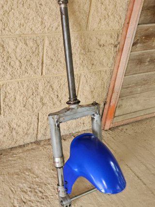 Guardabarros delantero Piaggio Azul