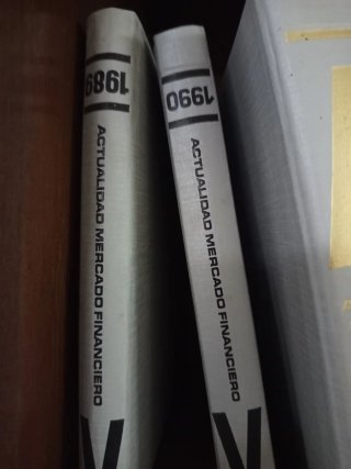Actualidad Financiera Y Mercado (1987/90) 9Tomos