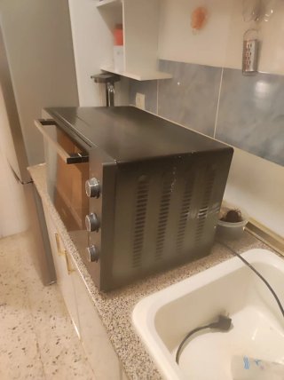 Horno eléctrico negro