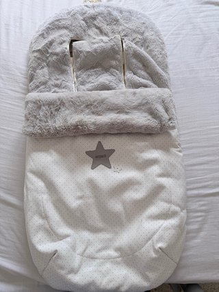 Saco Carro Bebé Mayoral Estrellas Gris