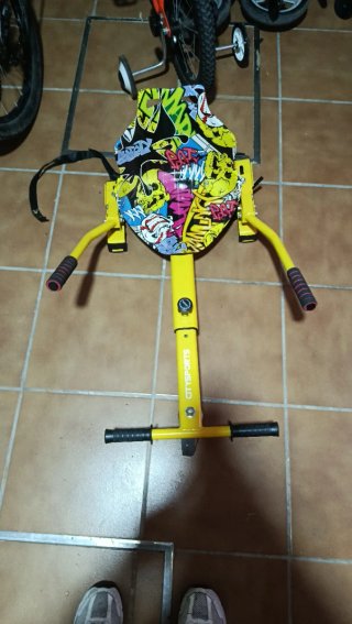 Asiento Hoverboard Citysports Amarillo