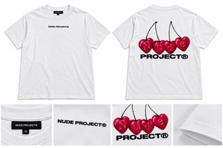 Camiseta Nude Project Cherry Blanca