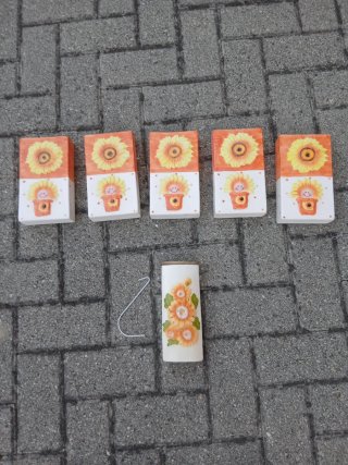 5+1 Umidificatori Decorati Girasoli