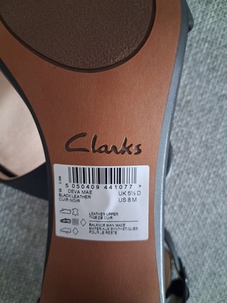 Scarpe Clarks in pelle nere