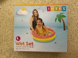 Piscina infantil INTEX Wet Set Collection