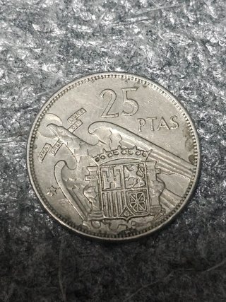 Lote 5 monedas pesetas España