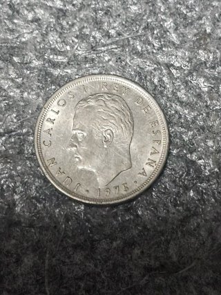 Lote 5 monedas pesetas España