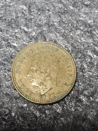 Lote 5 monedas pesetas España