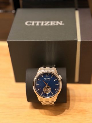 Reloj Citizen Automático openhearth Esfera Azul