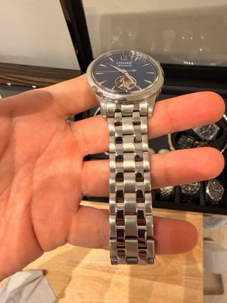 Reloj Citizen Automático openhearth Esfera Azul