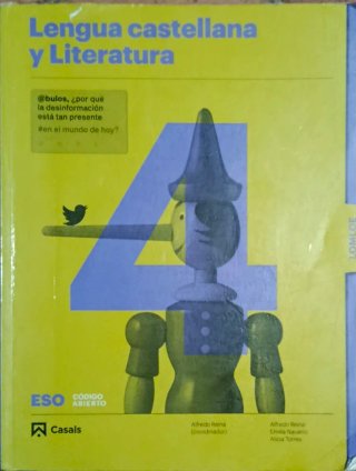 LIBRO DE LENGUA CASTELLANA Y LITERATURA 4 ESO NUEV