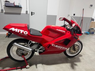 Cagiva Mito 125 MK1 Roja