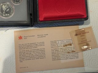 Set monedas Canada año 1979. Estuche