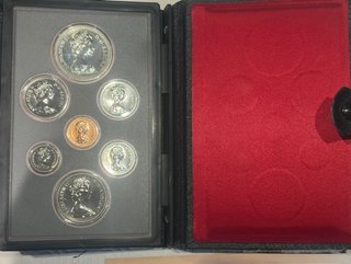 Set monedas Canada año 1979. Estuche