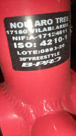 Bicicleta BMX B-PRO Freestyle 20