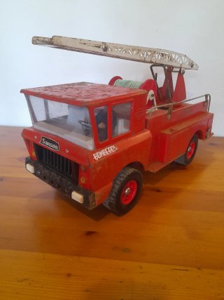 Camión Bomberos Rico Super Sansón Metal